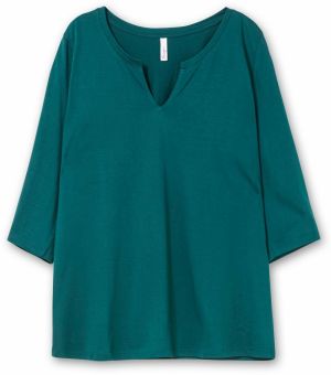 SHEEGO Tričko  petrolejová