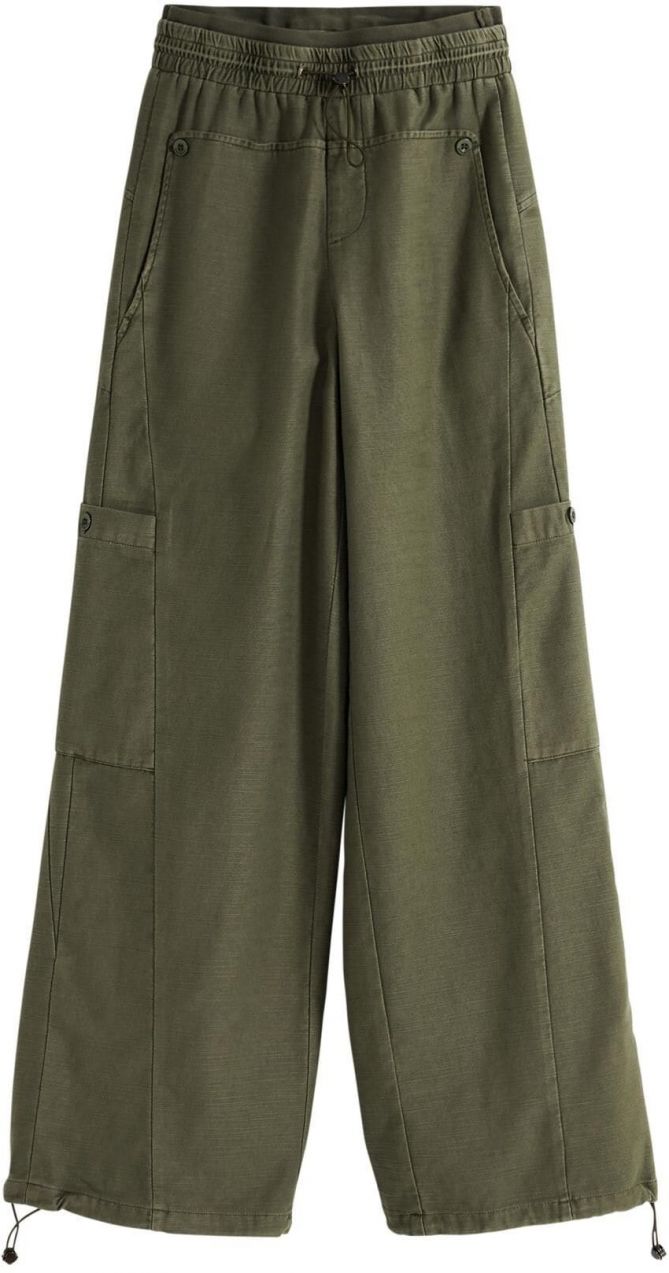 Desigual Nohavice  zelená