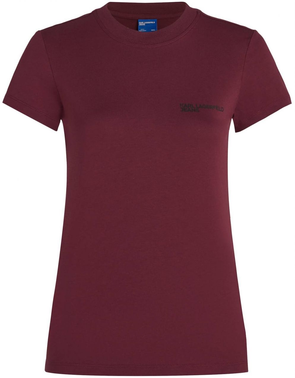 KARL LAGERFELD JEANS Tričko  bordová