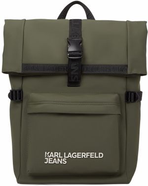 KARL LAGERFELD JEANS Batoh  tmavozelená