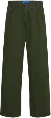 KARL LAGERFELD JEANS Chino nohavice  tmavozelená