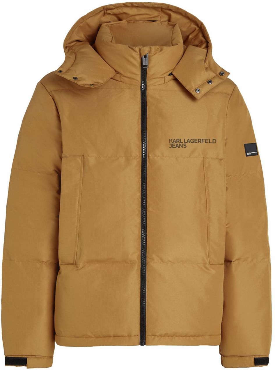 KARL LAGERFELD JEANS Zimná bunda  pueblo / čierna