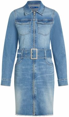 KARL LAGERFELD JEANS Šaty  svetlomodrá