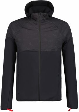Rukka Funkčná flisová bunda 'Masala'  čierna / čierna melírovaná