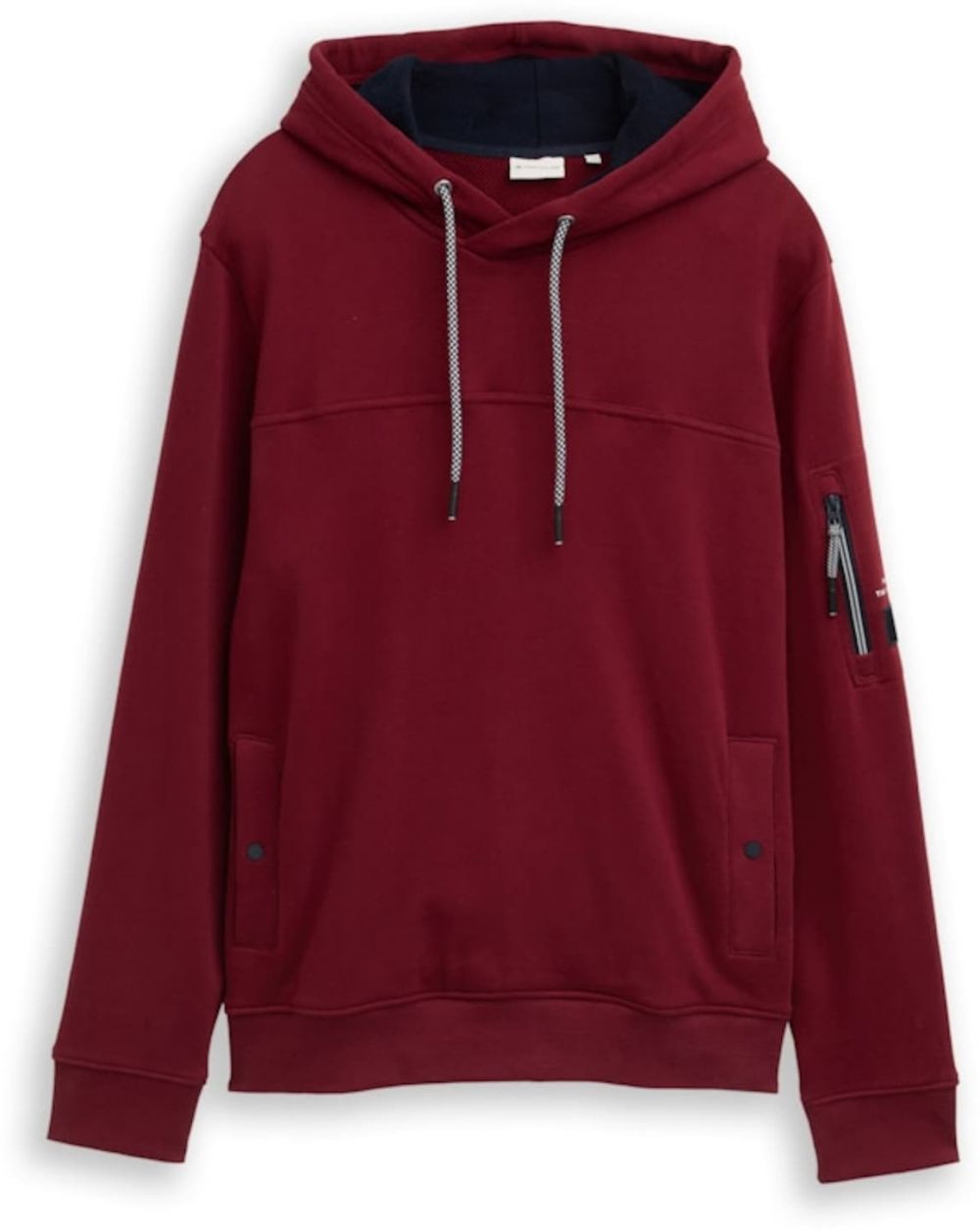 TOM TAILOR Mikina  bordová