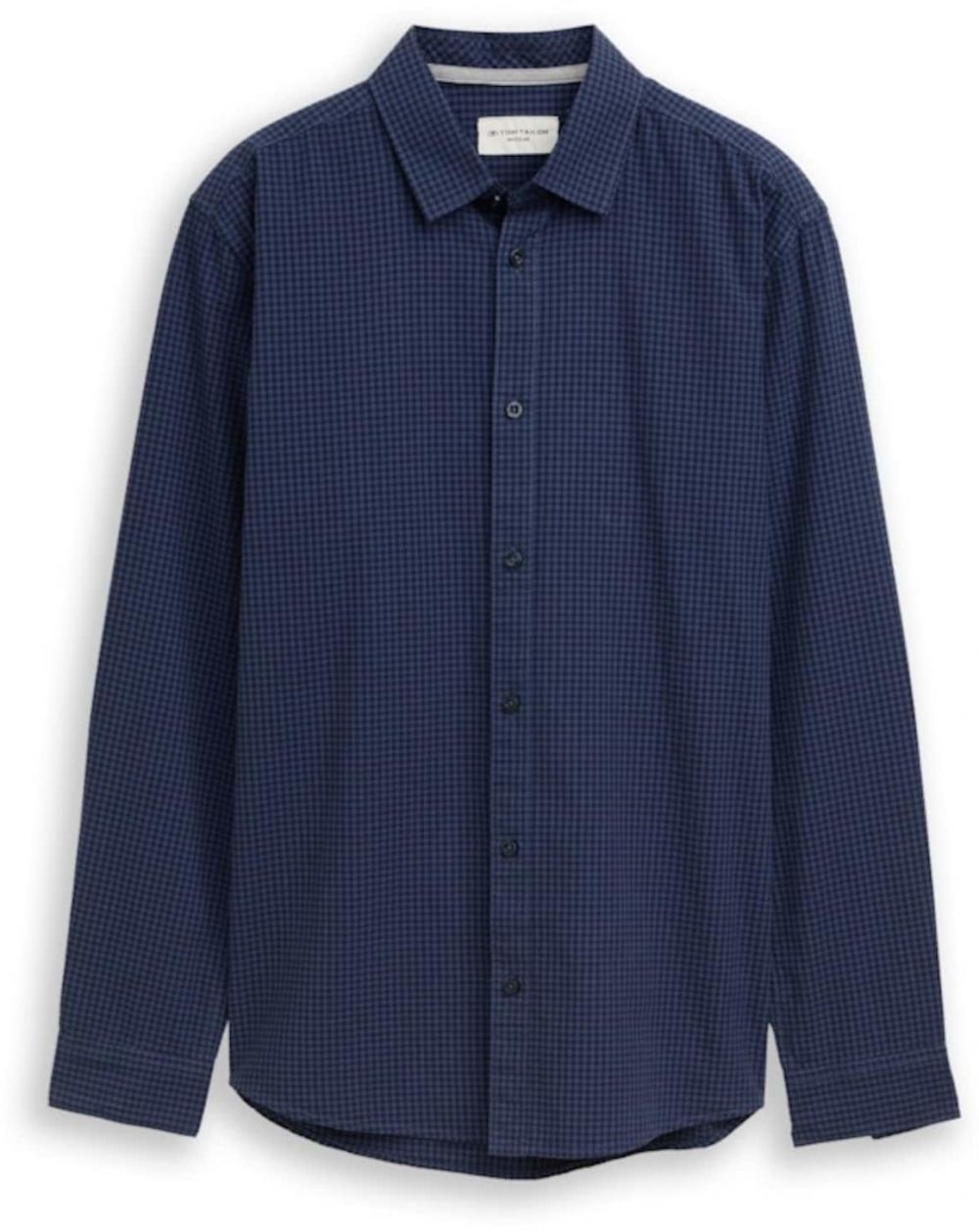 TOM TAILOR Košeľa  námornícka modrá / čierna