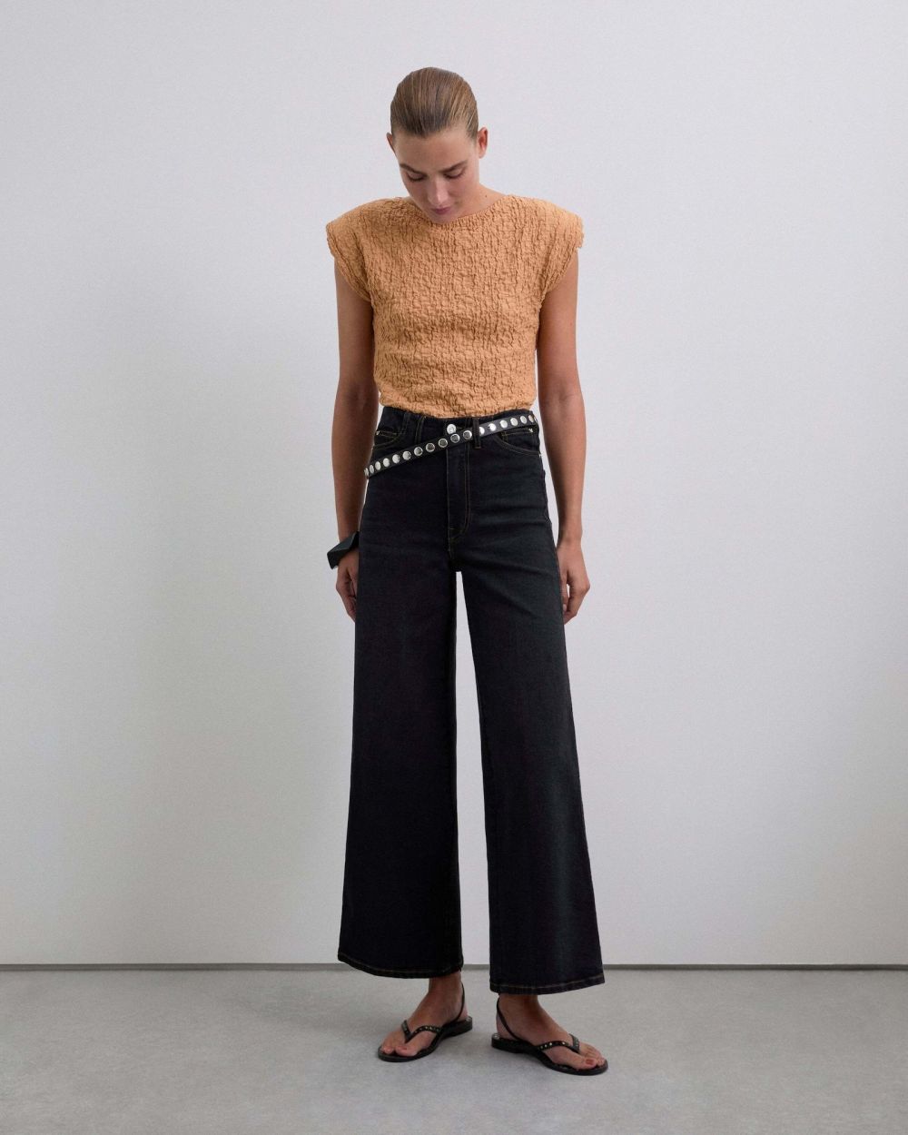 Scalpers Tričko  broskyňová