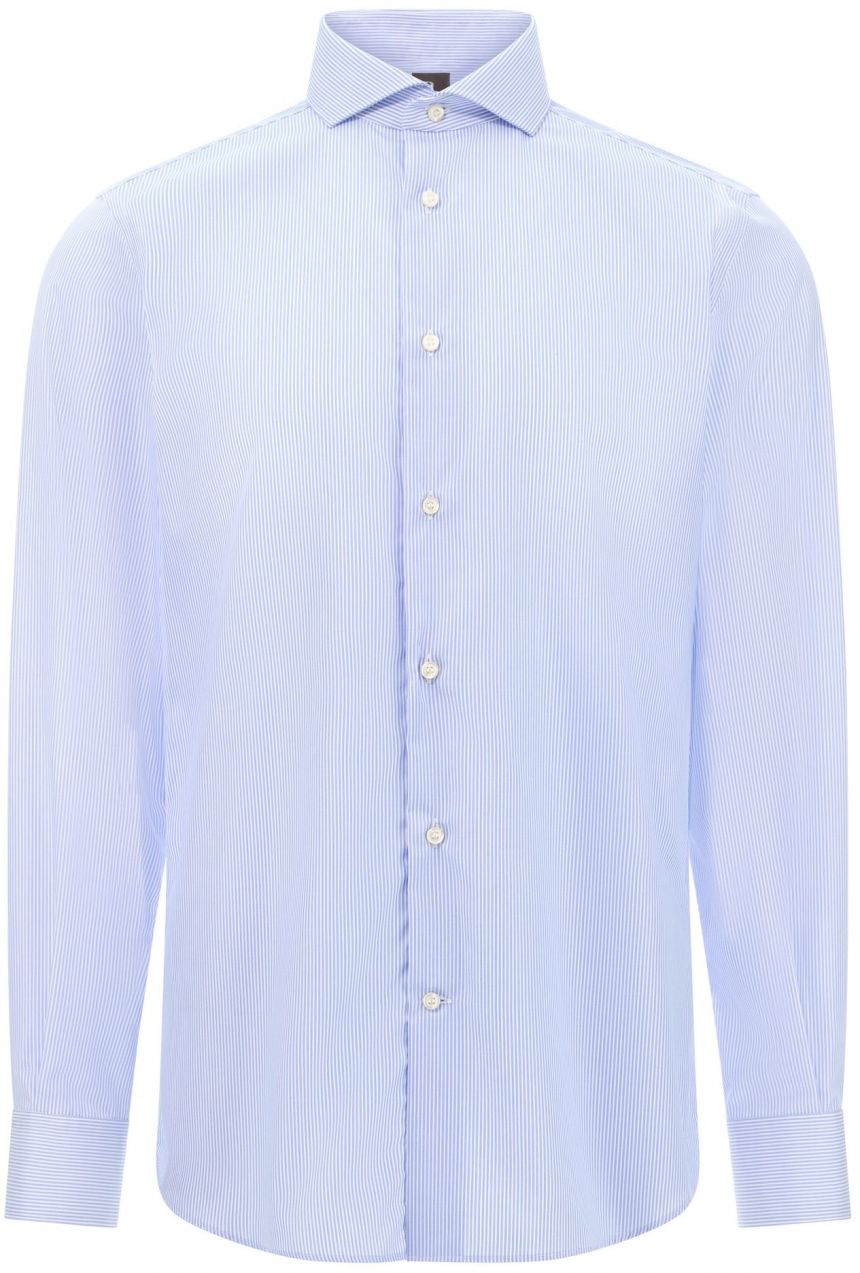 Boggi Milano Košeľa  svetlomodrá / biela