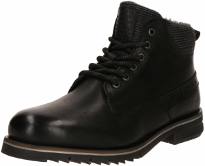 bugatti Šnurovacie čižmy  čierna