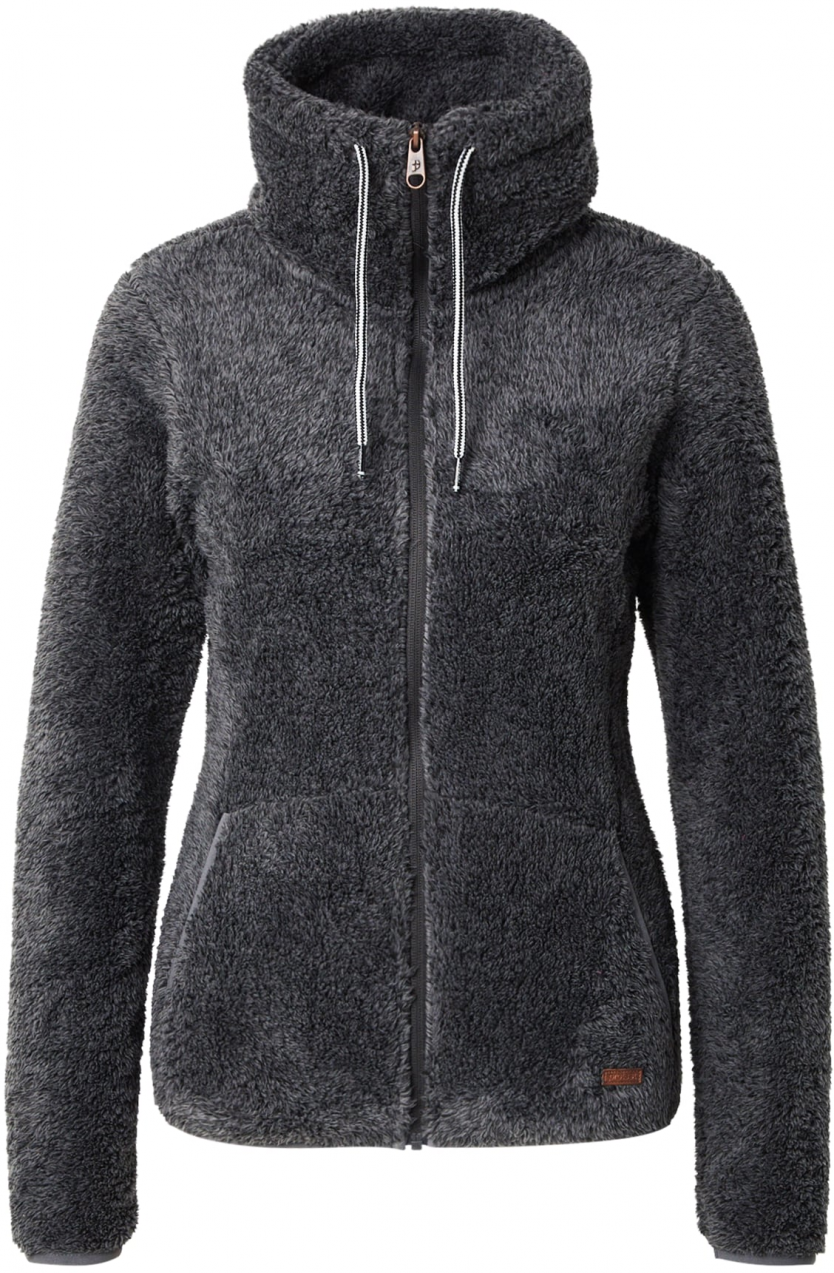 PROTEST Funkčná flisová bunda 'RIRI'  antracitová