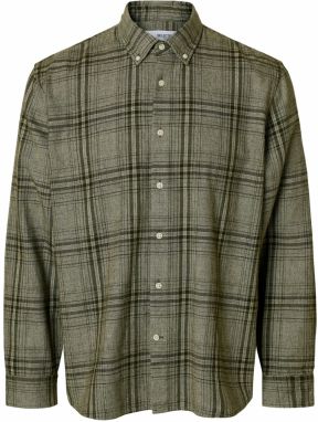 SELECTED Košeľa 'SLHREGNOAH'  zelená / jedľová