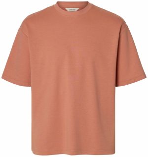 SELECTED Tričko 'SLHOSCAR'  malinová