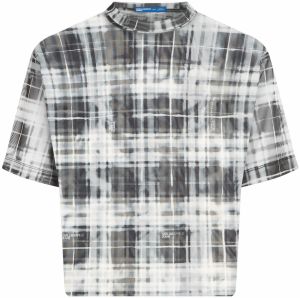 KARL LAGERFELD JEANS Tričko  čierna / biela