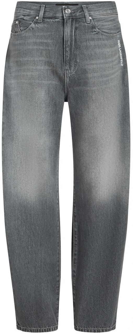 Karl Lagerfeld Džínsy 'IKON'  tmavosivá