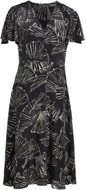 Karl Lagerfeld Šaty  čierna / biela