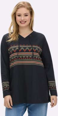 SHEEGO Tričko  zmiešané farby / čierna