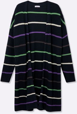 SHEEGO Kardigán  námornícka modrá / zmiešané farby