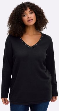 SHEEGO Sveter  čierna