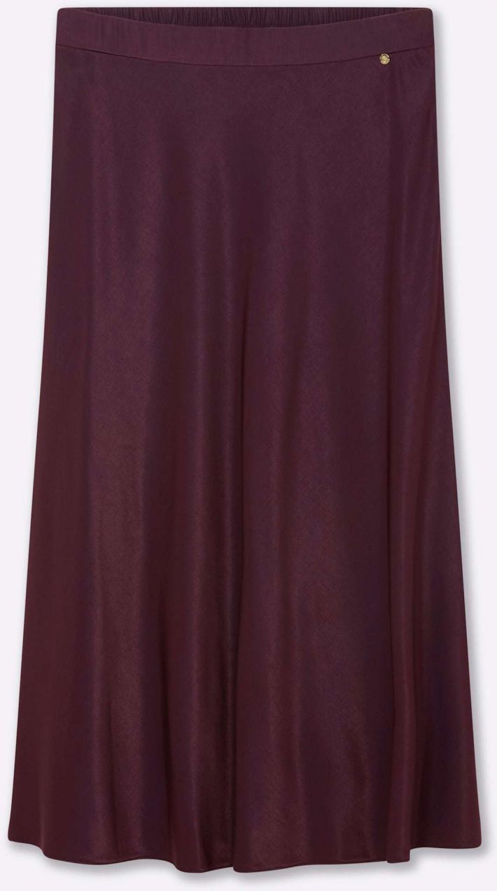 SHEEGO Sukňa  vínovo červená