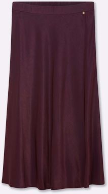 SHEEGO Sukňa  vínovo červená