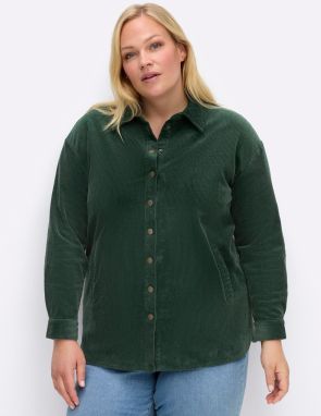 SHEEGO Blúzka  tmavozelená