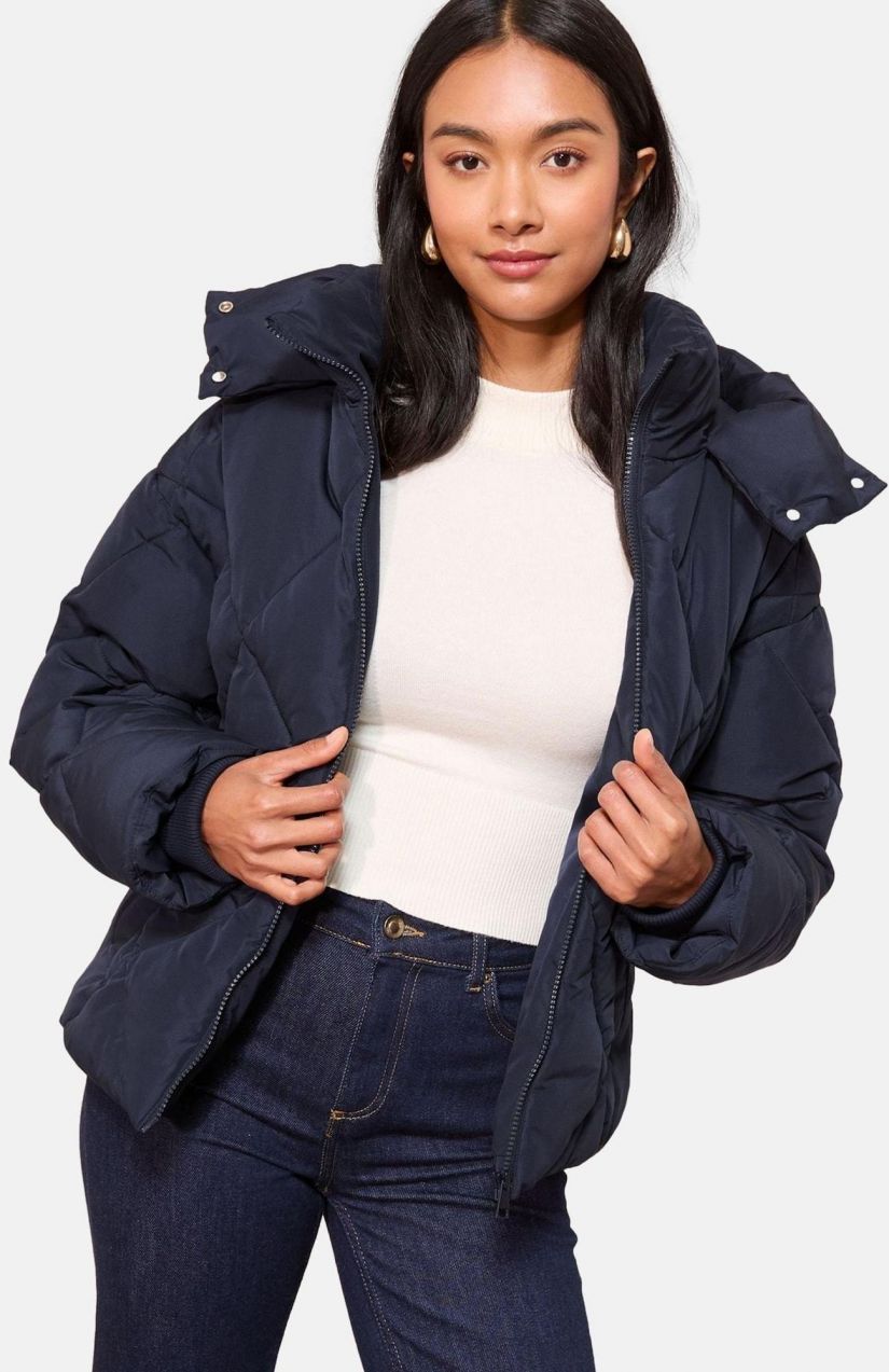 Friends Like These Zimná bunda  námornícka modrá