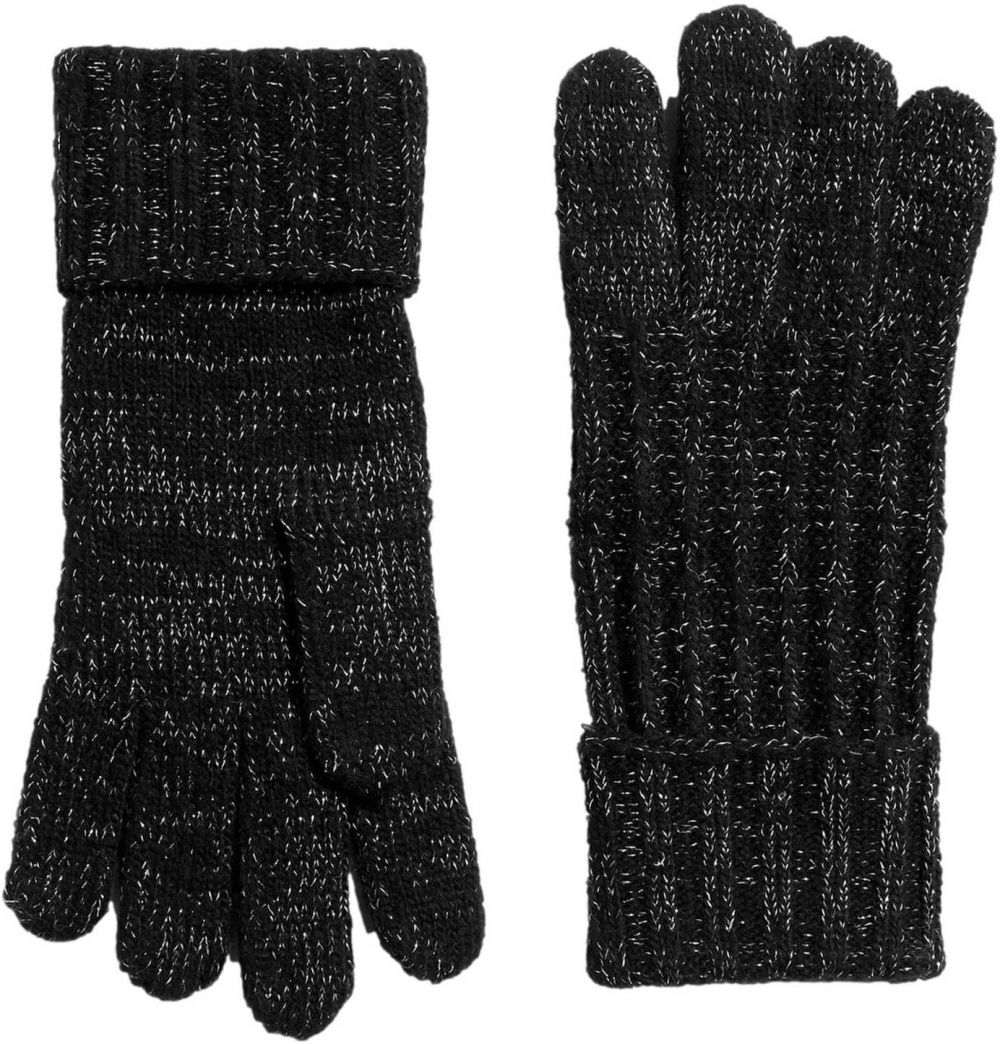 Lipsy Prstové rukavice  čierna