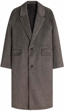 Bershka Prechodný kabát  tmavosivá