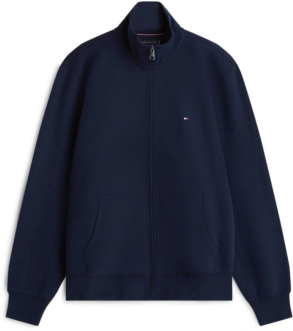 TOMMY HILFIGER Tepláková bunda 'ESSENTIAL'  námornícka modrá