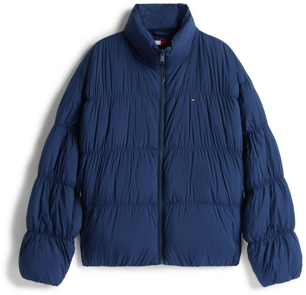 Tommy Jeans Zimná bunda  modrá