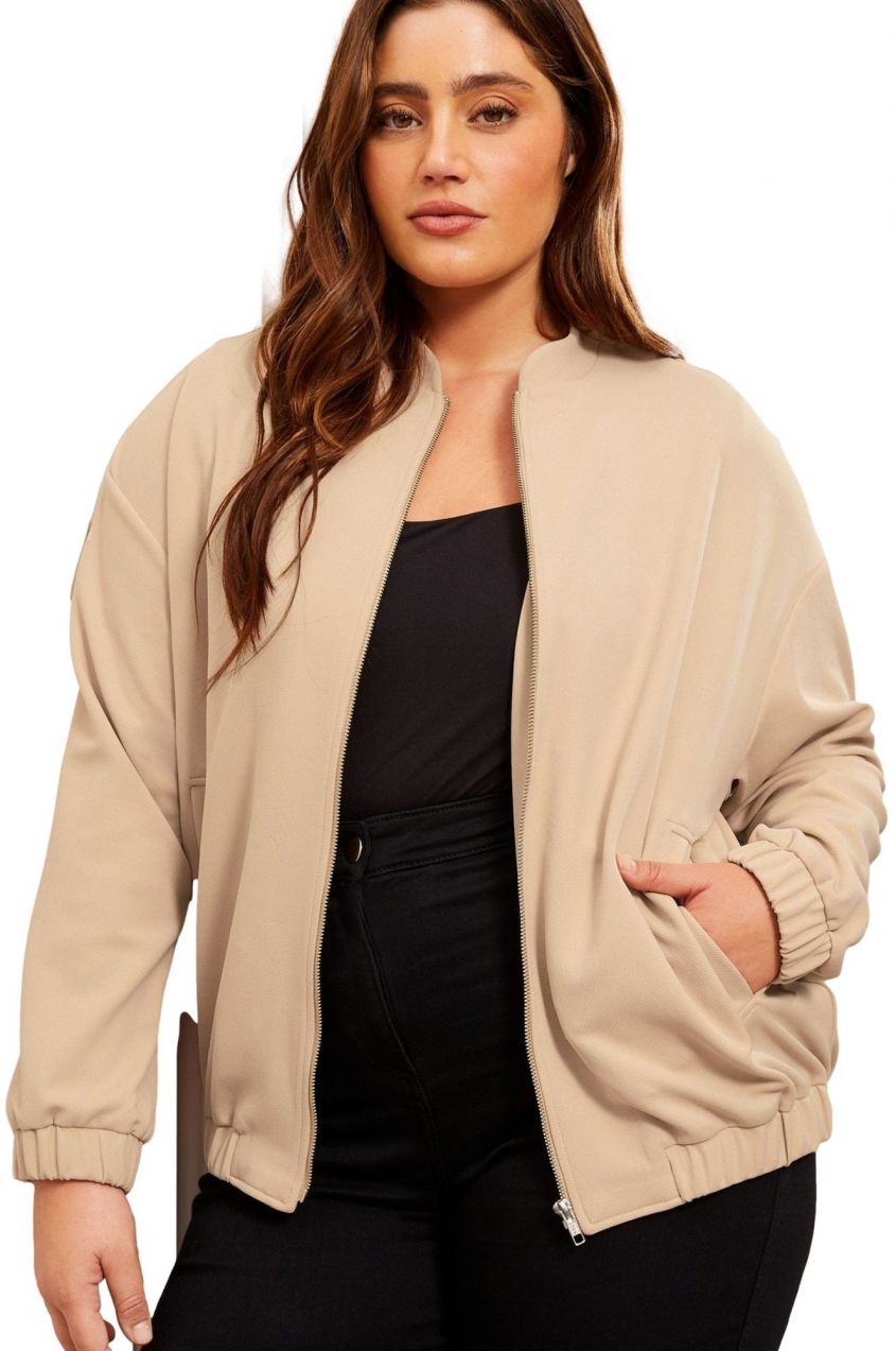 Friends Like These Prechodná bunda  farba ťavej srsti