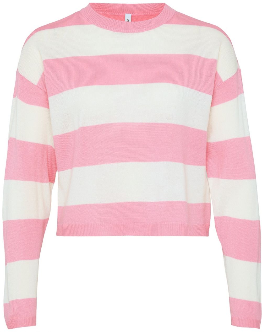 Only Petite Sveter 'ONLDERRY'  svetloružová / biela