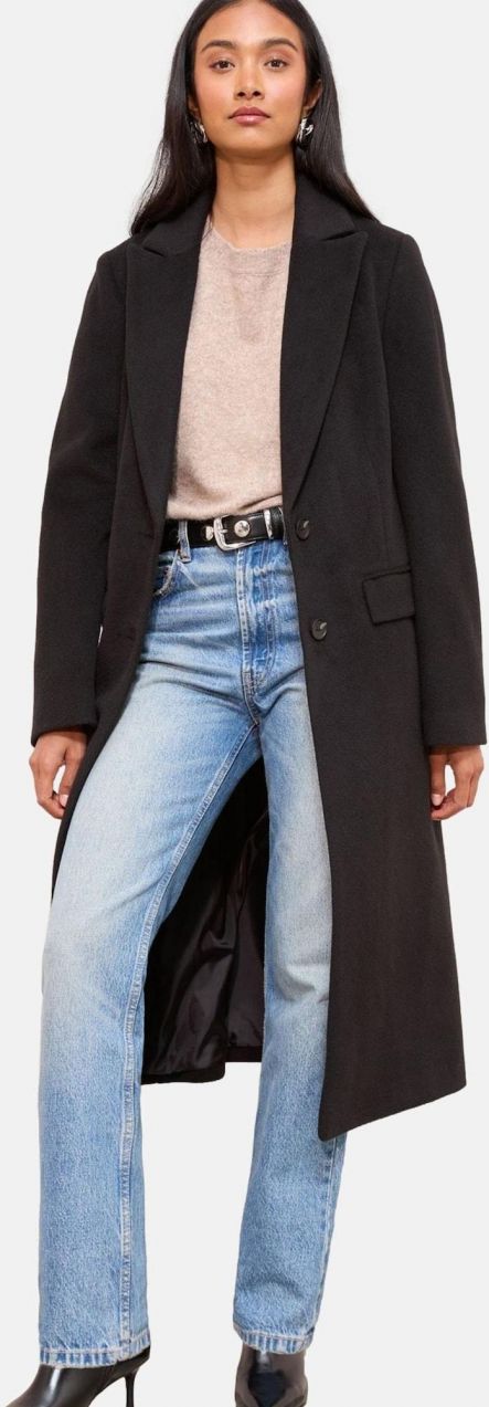 Friends Like These Prechodný kabát  čierna