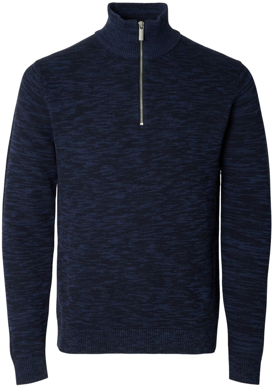 SELECTED Sveter 'SLHDANE'  tmavomodrá