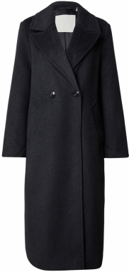 VERO MODA Prechodný kabát 'VMGarner'  čierna melírovaná