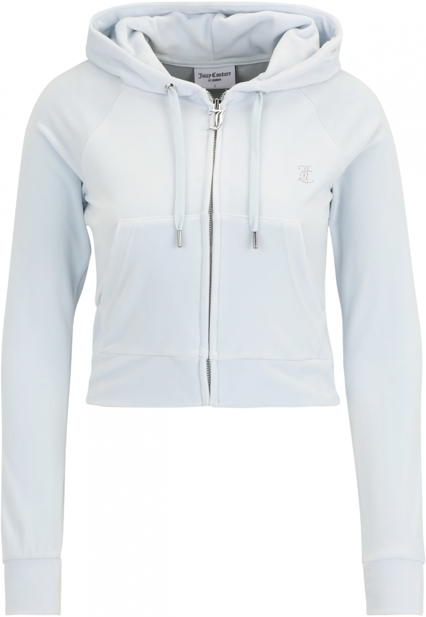 Juicy Couture Petite Tepláková bunda 'MADISON'  nebesky modrá