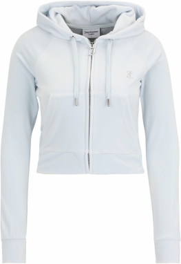 Juicy Couture Petite Tepláková bunda 'MADISON'  nebesky modrá
