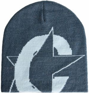 Bershka Čiapky  námornícka modrá / pastelovo modrá