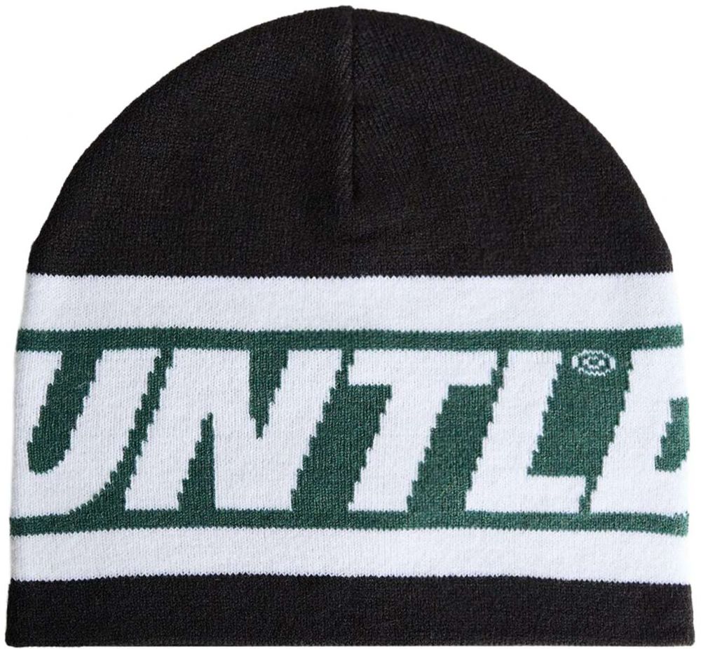 Bershka Čiapky  zelená / čierna / biela