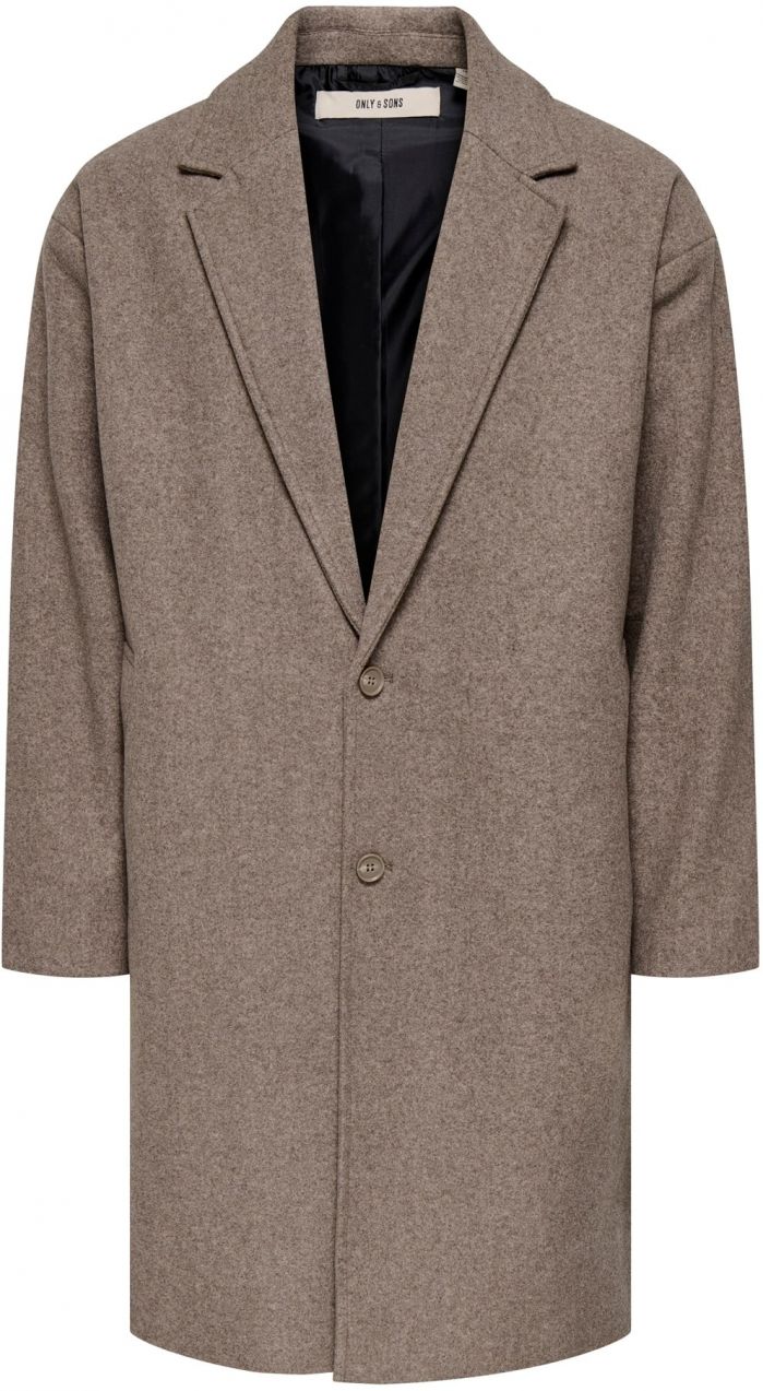 Only & Sons Prechodný kabát 'ONSWORF'  mokka