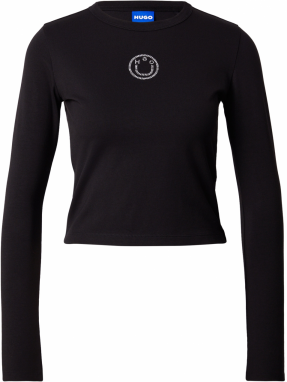 HUGO Tričko 'Daliriee'  čierna