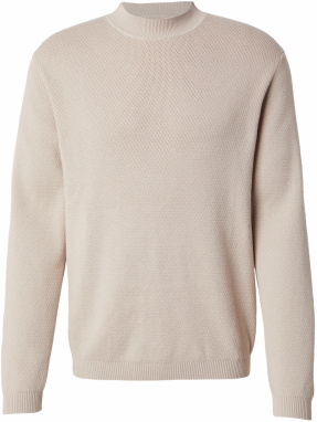 Jack & Jones Premium Sveter 'JPRBLARUSS'  sivobéžová