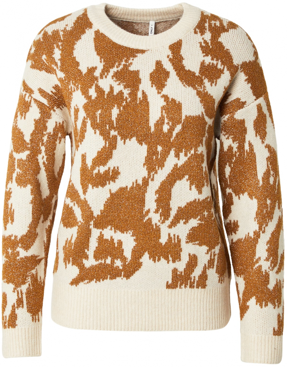 ONLY Sveter 'ONLGIGI'  béžová / zlatá