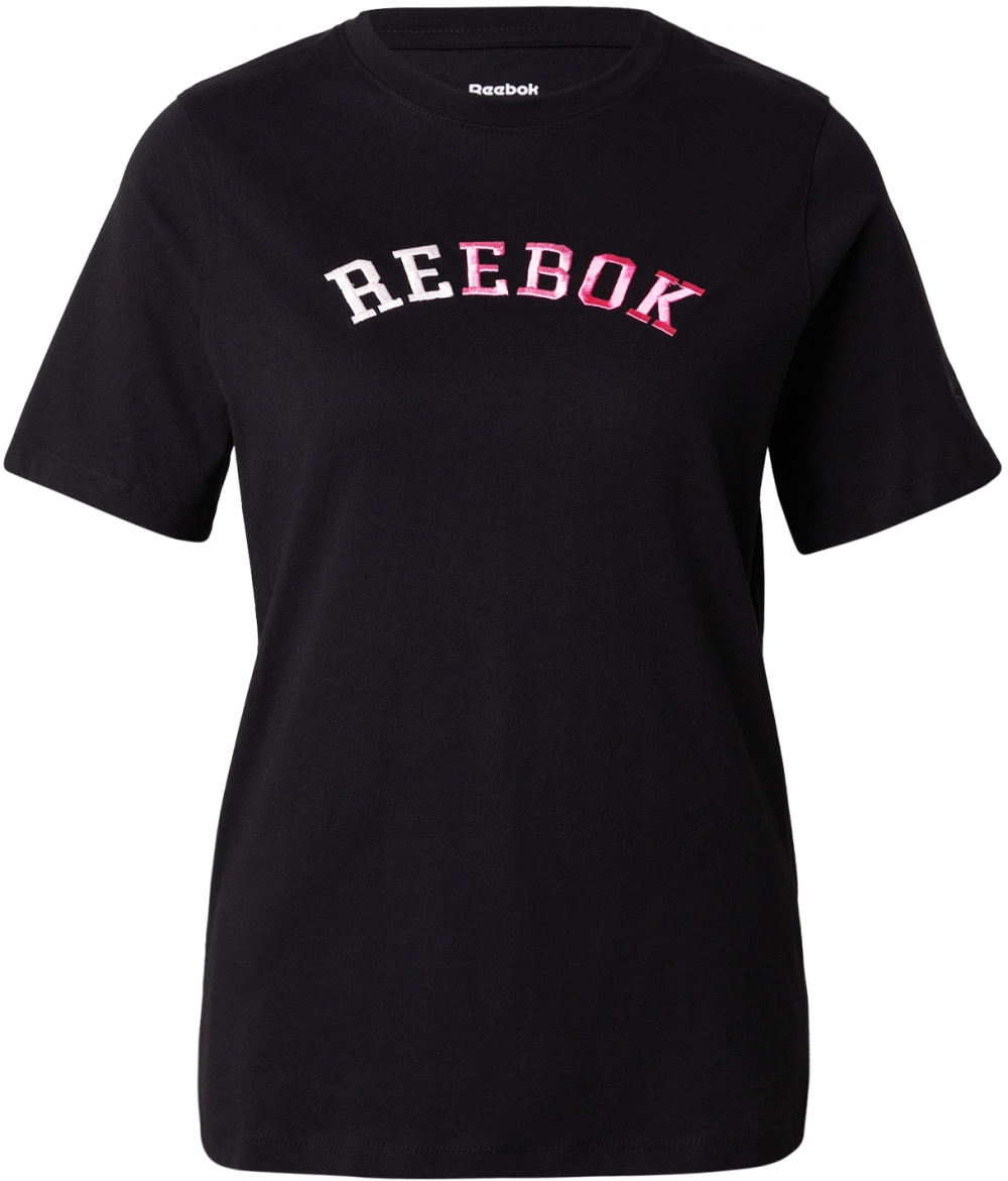 Reebok Tričko 'LILIAN'  ružová / čierna / biela