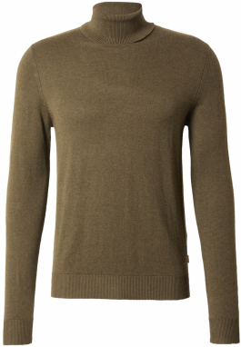 JACK & JONES Sveter 'JJEEmil'  olivová