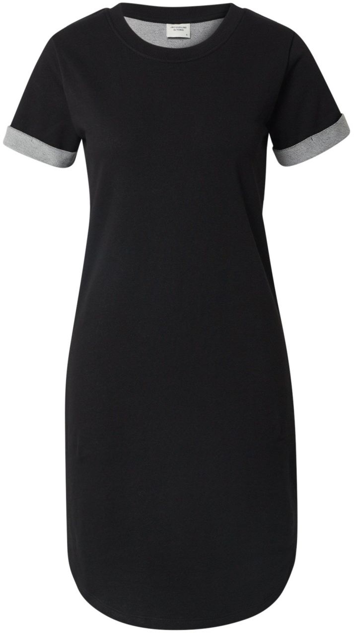 JDY Šaty 'JDYIvy'  sivá melírovaná / čierna
