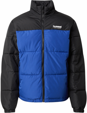 Hummel Funkčná bunda 'Nicky'  kobaltovomodrá / čierna / biela