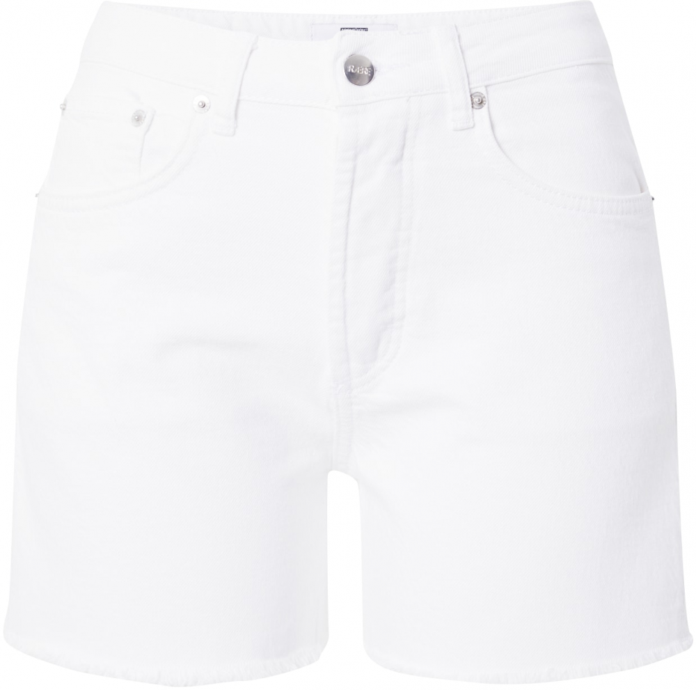 RÆRE by Lorena Rae Džínsy  biely denim