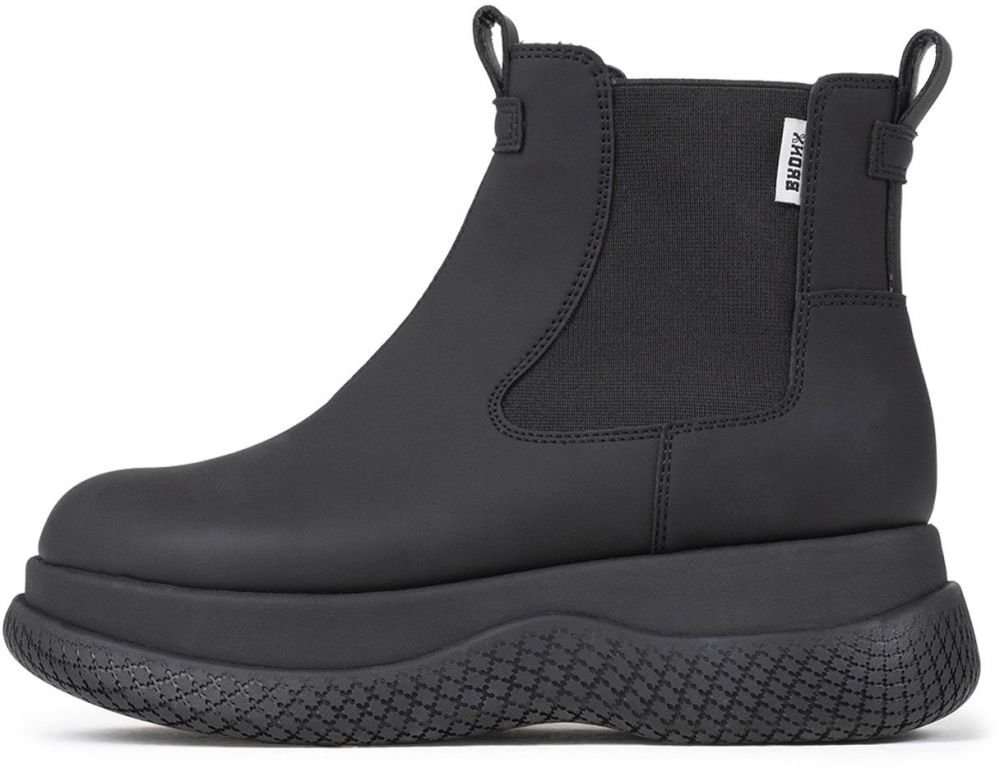 BRONX Chelsea čižmy 'Bru-Te'  čierna