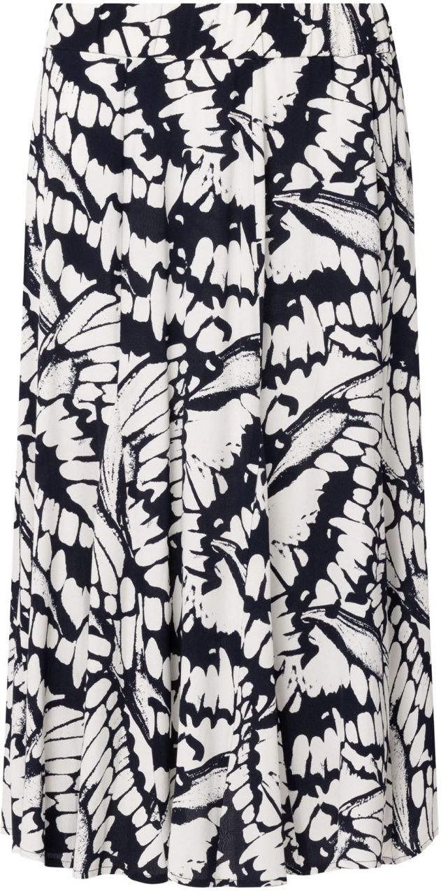 Quiosque Sukňa  čierna / biela melírovaná